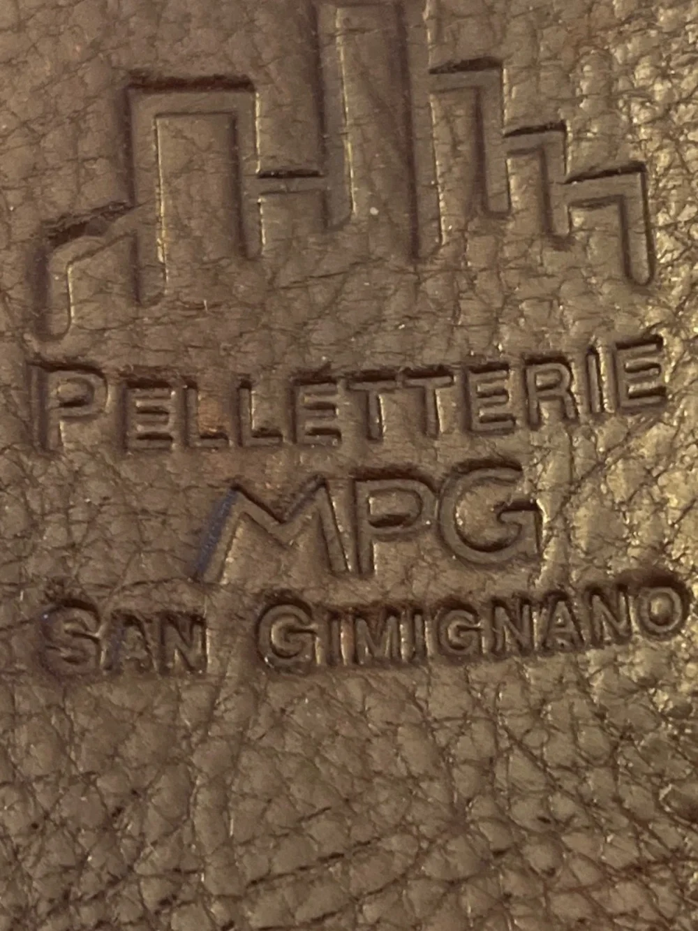 Pelleterrie MPG San Gimignano Leather Bag
